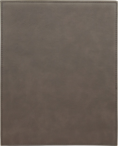[LLP5810] 8" x 10" Gray Laserable Leatherette Plaque