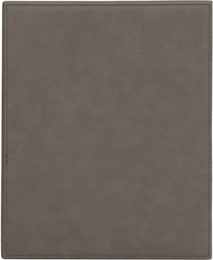 [LLP5912] 9" x 12" Gray Laserable Leatherette Plaque