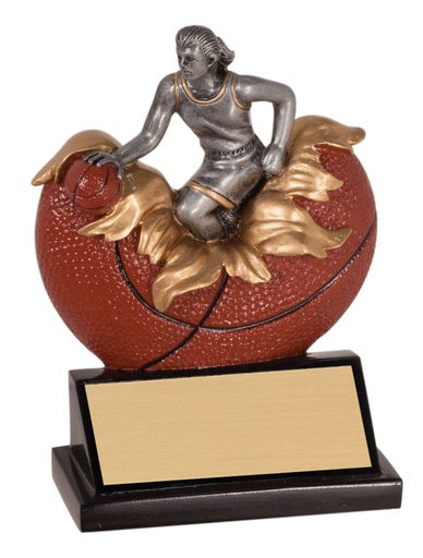 [XP103] 5 1/4" Female Basketball Xploding Resin