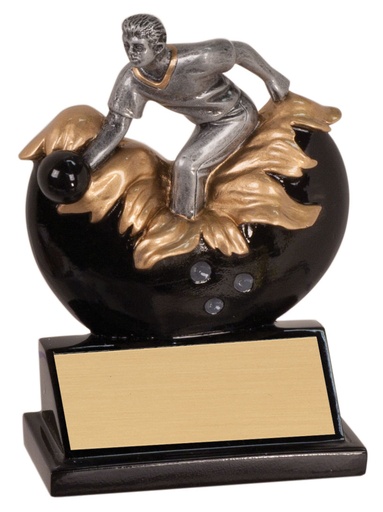 [XP104] 5 1/4" Male Bowling Xploding Resin