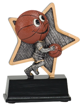 [LPR02] 5" Basketball Little Pal Resin