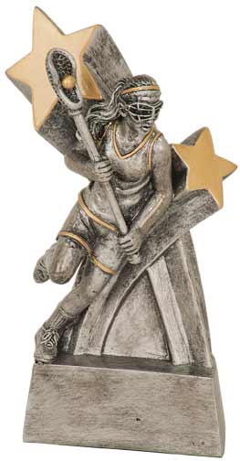[RSS117] 6" Female Lacrosse Super Star Resin