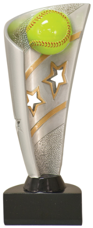 [BNN38] 8 1/2" Softball Banner Resin