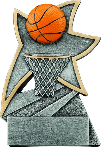 [JSR102] 5 1/2" Basketball Jazz Star Resin