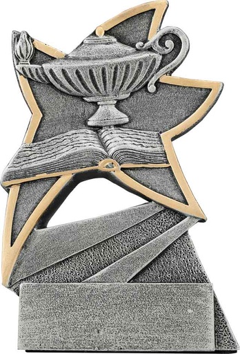 [JSR107] 5 1/2" Lamp of Knowledge Jazz Star Resin