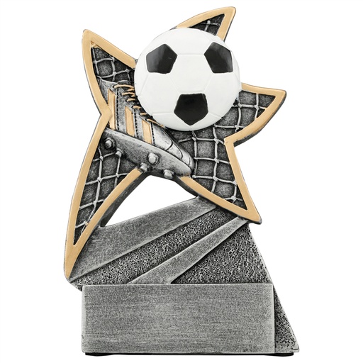 [JSR109] 5 1/2" Soccer Jazz Star Resin