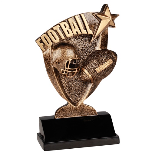 [BCR105] 6" Football Broadcast Resin