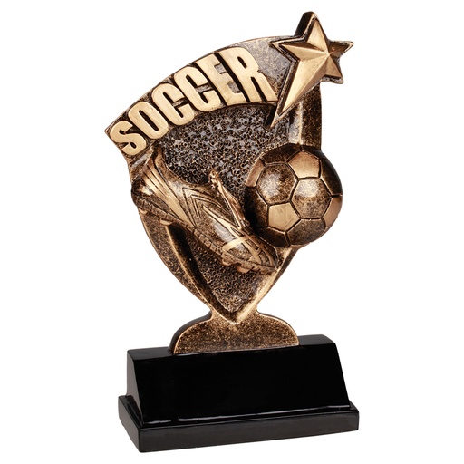 [BCR106] 6" Soccer Broadcast Resin