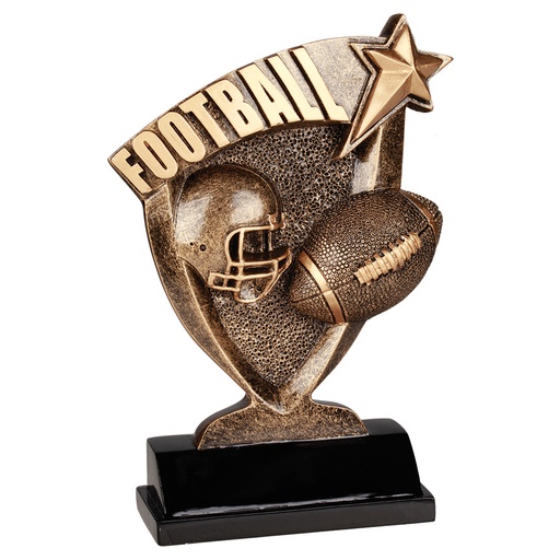 [BCR205] 7" Football Broadcast Resin