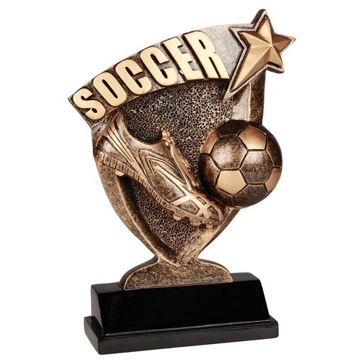 [BCR206] 7" Soccer Broadcast Resin