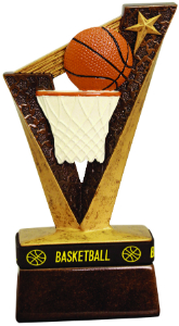 [TBR02] 6 1/2" Basketball Trophybands Resin