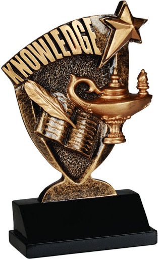 [BCR108] 6" Lamp of Knowledge Broadcast Resin