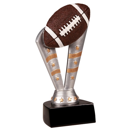 [FFR103] 6 1/2" Fanfare Football Resin