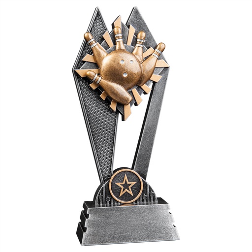 [SR203] 8" Bowling Sun Ray Award