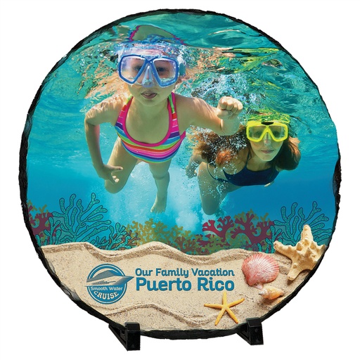 [SBL065] 7" Round Gloss SubliStone