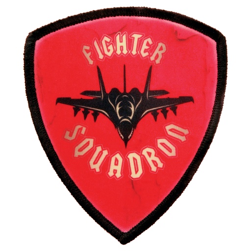 [SBL234] 3" Shield Sublimatable Patch with Adhesive & Black Border