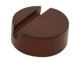 [UN5804] 2" Unisub Mahogany Round Wood Stand