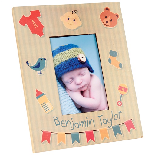 [UN4590] 8" x 10" Matte Maple Unisub Sublimatable Frame Holds 4" x 6" Photo