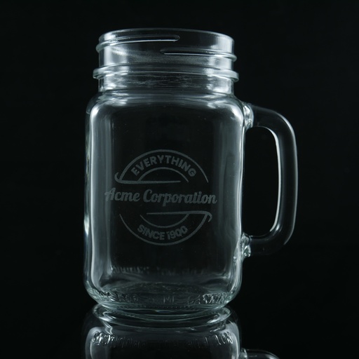 [GLS004] Libbey 97084 16 oz. Drinking Jar / Mason Jar with Handle