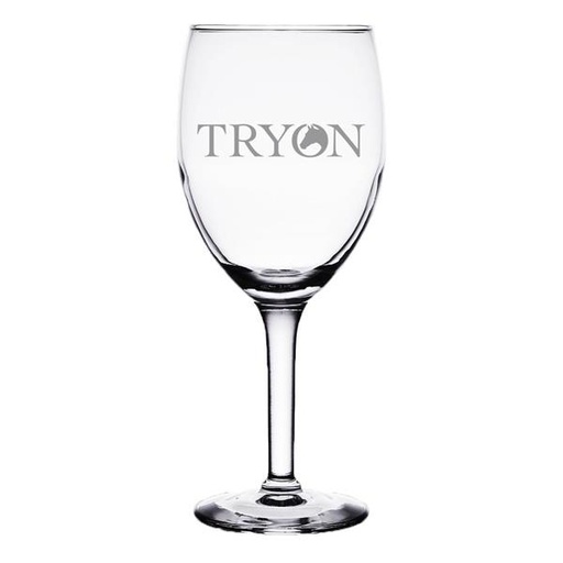 [GLS104] Deep Etched or Laser Engraved Libbey 8464 Citation 8 oz. Wine Glass