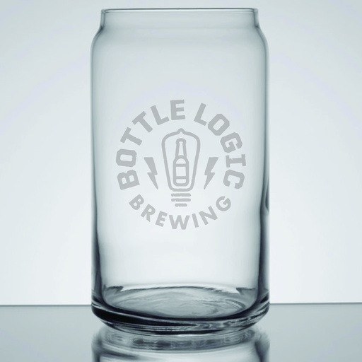 [GLS-L209] Deep Etched or Lasered Libbey® 209 16 oz Can Glass