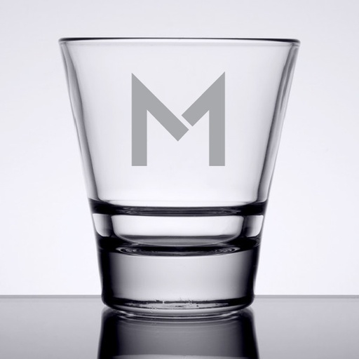 [GLS-L15709] Libbey 15709 Endeavor 7 oz. Stackable Rocks / Old Fashioned Glass