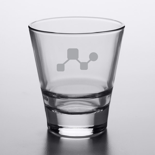 [GLS-L15869] Libbey 15869 Endeavor 8 oz. Stackable Rocks / Old Fashioned Glass