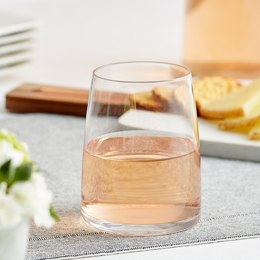 [GLS-A9612STMLS] Piatta 12 oz. Stemless Wine Glass