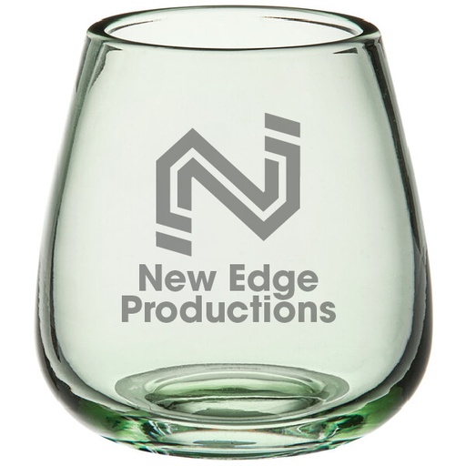 [GLS-A9509GR] Pangea 13 oz. Green Stemless Wine Glass