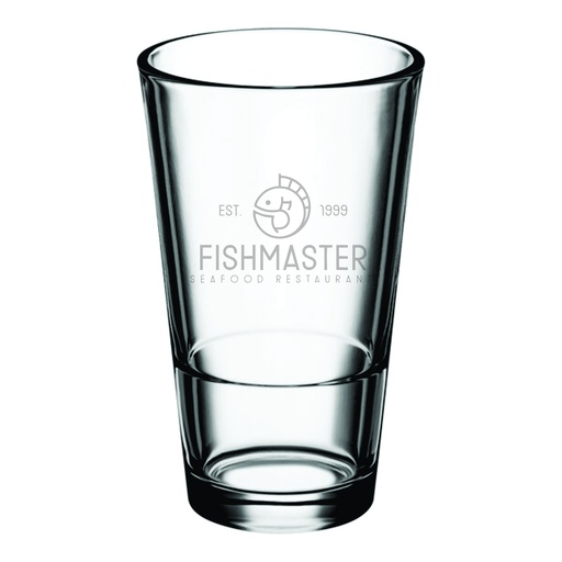 [GLS-A5716] Acopa Select 16 oz. Stackable Cooler / Mixing Glass