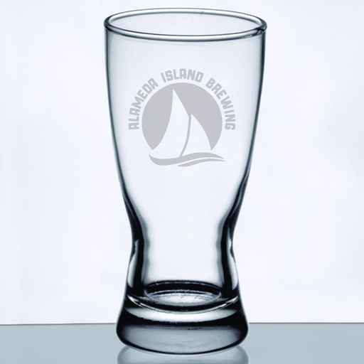 [GLS-L1178HT] Libbey 1178HT Hourglass 10 oz. Rim Tempered Pilsner Glass