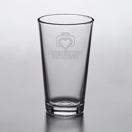 [GLS-L5139L] Libbey Restaurant Basics 16 oz. Mixing Glass / Pint Glass
