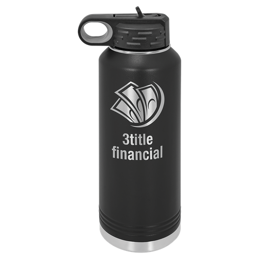 [LWB302] 40 oz. Black Polar Camel Water Bottle