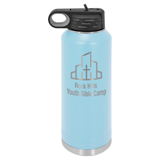 [LWB307] 40 oz. Light Blue Polar Camel Water Bottle