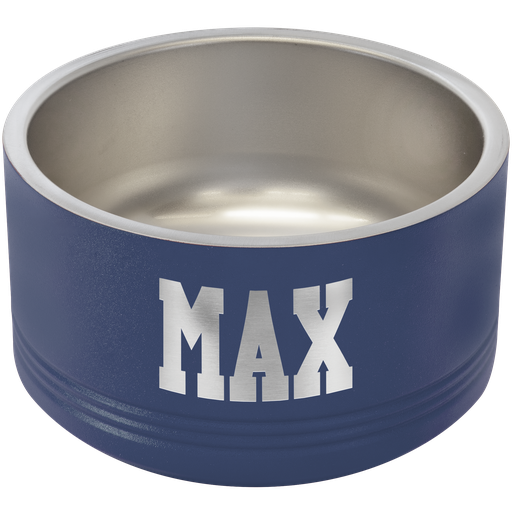 [LPB003] Polar Camel 18 oz. Navy Blue Pet Bowl