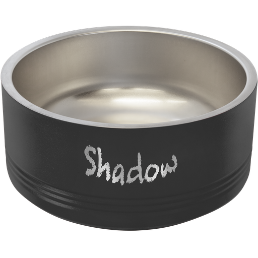 [LPB021] Polar Camel 32 oz. Black Pet Bowl