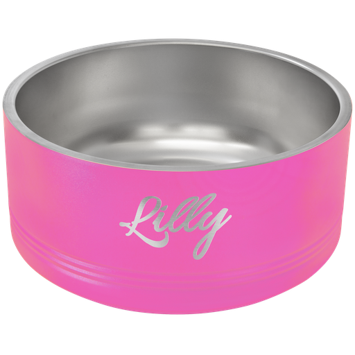 [LPB045] Polar Camel 64 oz. Pink Pet Bowl