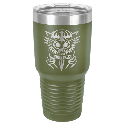 [LTM7319] Polar Camel 30 oz. Olive Green Ringneck Vacuum Insulated Tumbler w/Clear Lid
