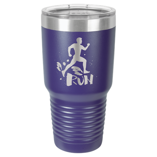 [LTM7309] Polar Camel 30 oz. Purple Ringneck Vacuum Insulated Tumbler w/Clear Lid