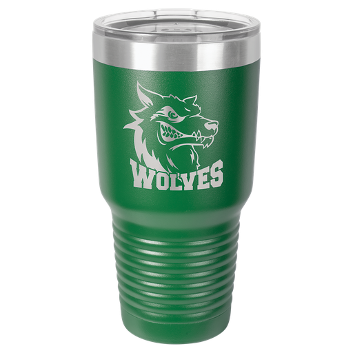 [LTM7315] Polar Camel 30 oz. Green Ringneck Vacuum Insulated Tumbler w/Clear Lid