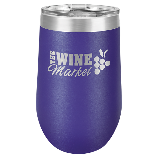 [LTM809] Polar Camel 16 oz. Purple Vacuum Insulated Stemless Tumbler with Lid