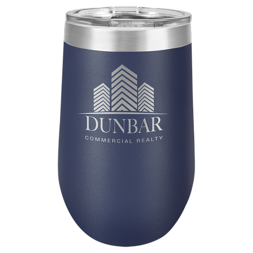 [LTM811] Polar Camel 16 oz. Navy Blue Vacuum Insulated Stemless Tumbler w/Lid