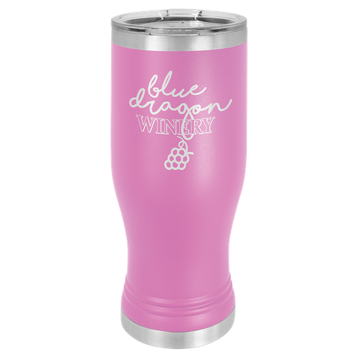 [LTM978] Light Purple 20 oz. Polar Camel Pilsner w/Clear Lid