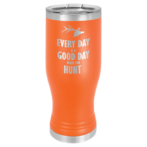 [LTM982] Orange 20 oz. Polar Camel Pilsner w/Clear Lid