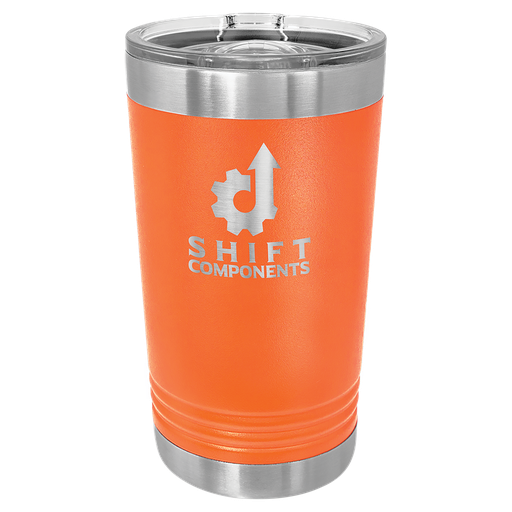 [LTM762] Orange 16 oz. Polar Camel Pint with Slider Lid