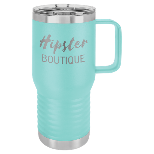 [LCM206] Polar Camel 20 oz. Teal Vacuum Insulated Travel Mug with Slider Lid