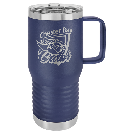 [LCM211] Polar Camel 20 oz. Navy Blue Vacuum Insulated Travel Mug with Slider Lid