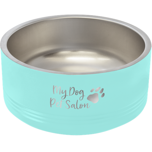 [LPB024] Polar Camel 32 oz. Teal Pet Bowl