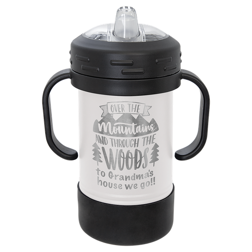 [LSC107] Polar Camel 10 oz. White Sippy Cup