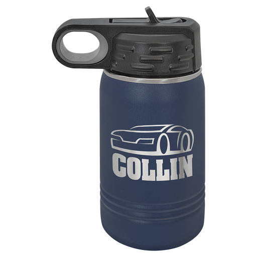 [LWB061] 12 oz. Navy Blue Polar Camel Water Bottle